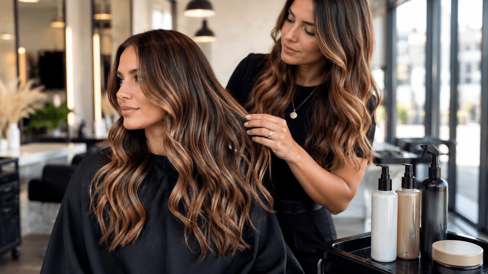 Karamell Balayage